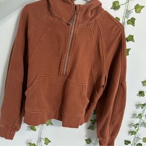 lululemon scuba half zip hoodie